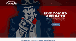 Desktop Screenshot of constitutioncrossfit.com